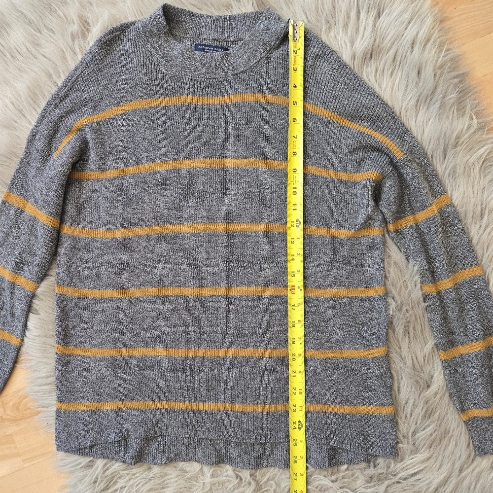 American Eagle Jegging Fit /oversized Striped Sweater - Picture 5 of 9